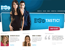 Tablet Screenshot of egomanagement.com.au